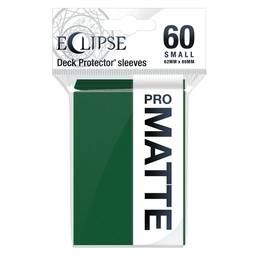 Pochettes de protection de cartes Eclipse Matte vert forêt Ultra PRO