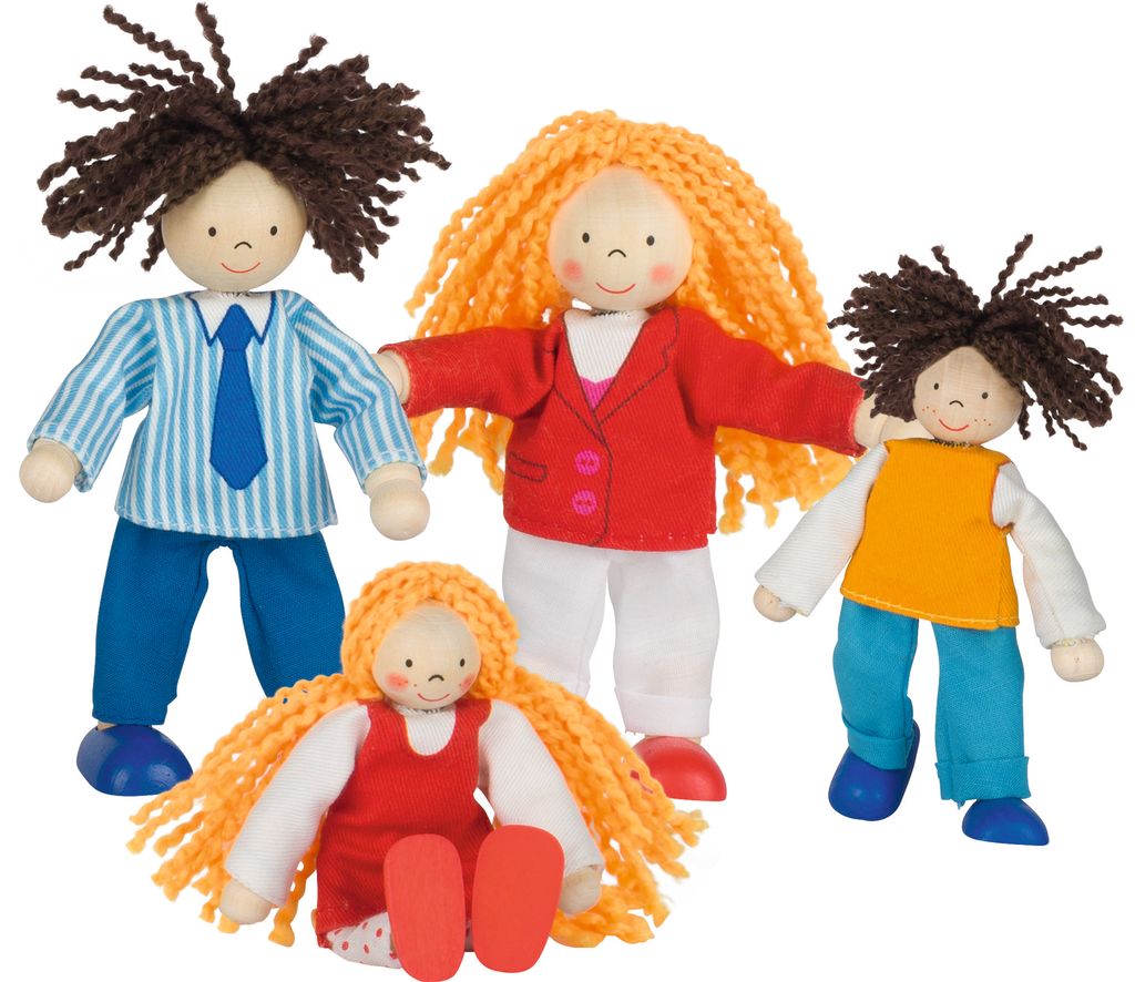 Goki Flexible puppets lifestyle family, Modelka, Mužská a Obrázok produktu 
