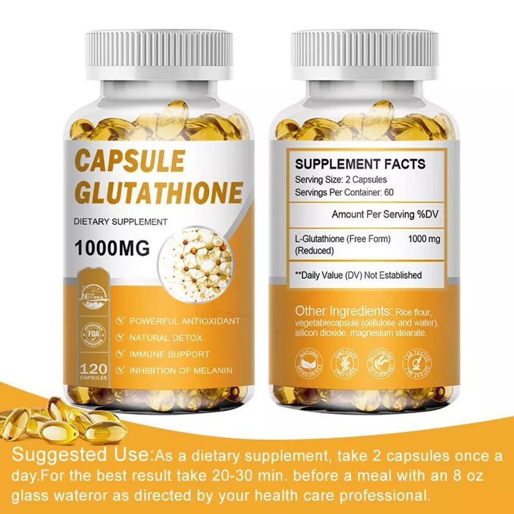glutathione complément alimentaire Solgar L-Glutathion 50 mg 30 Comprimés