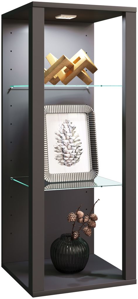 Glazen vitrinekast ophangen | Display case glas met ESG Productafbeelding 