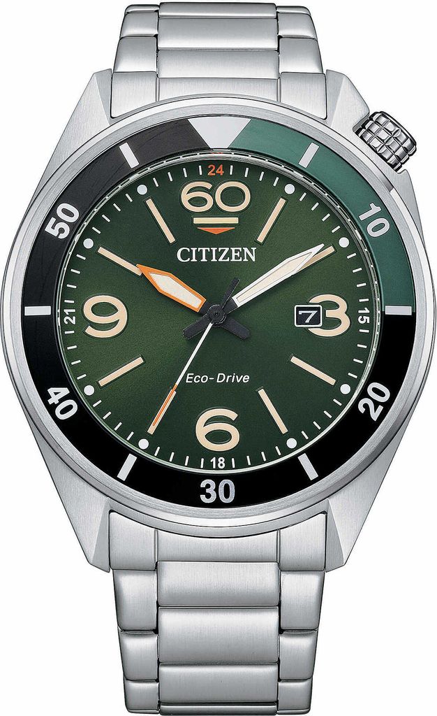 Citizen AW1718-88X Silbrig/Stahl Schraubenfoermig Produktbild 