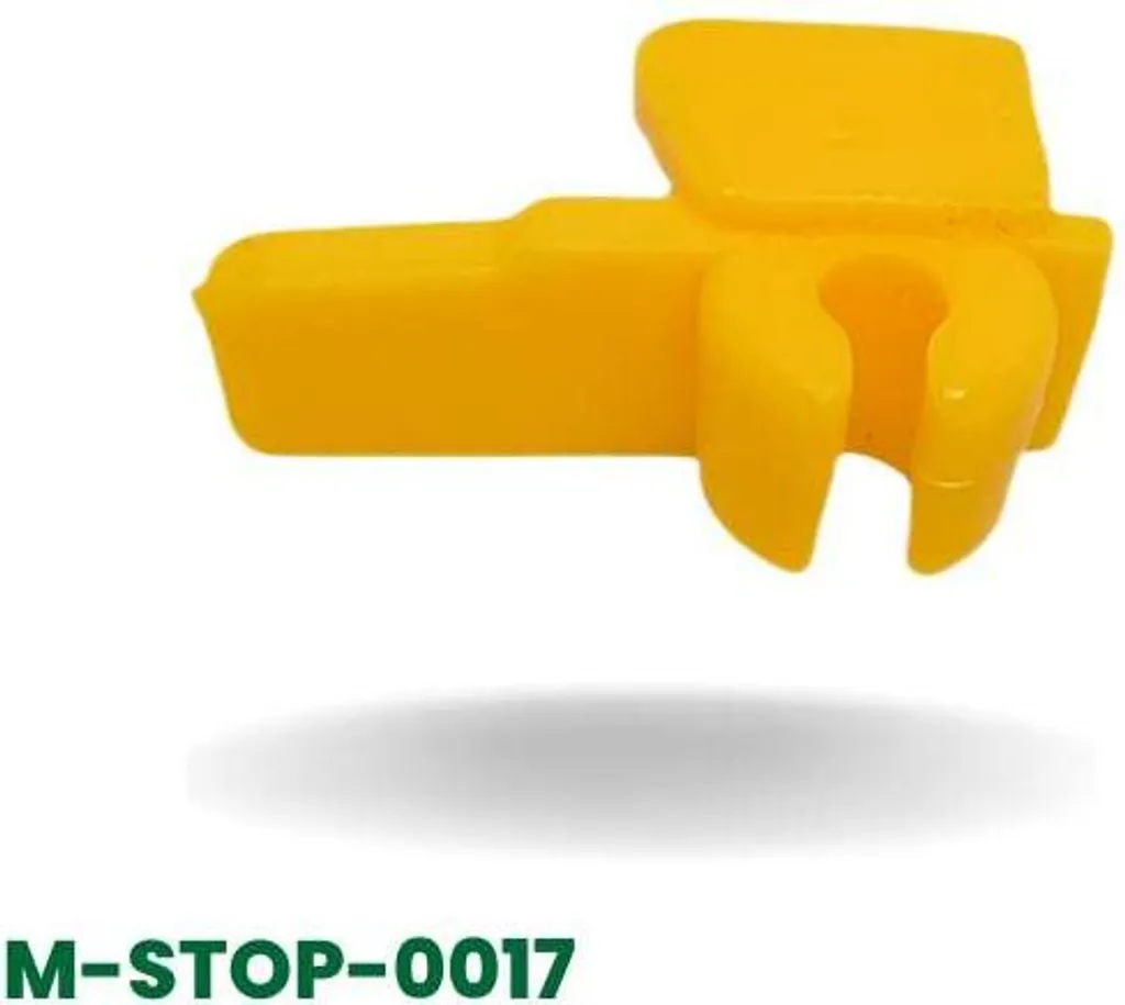 Couvercle plastique type B jaune pour éviter les rayures de pneus