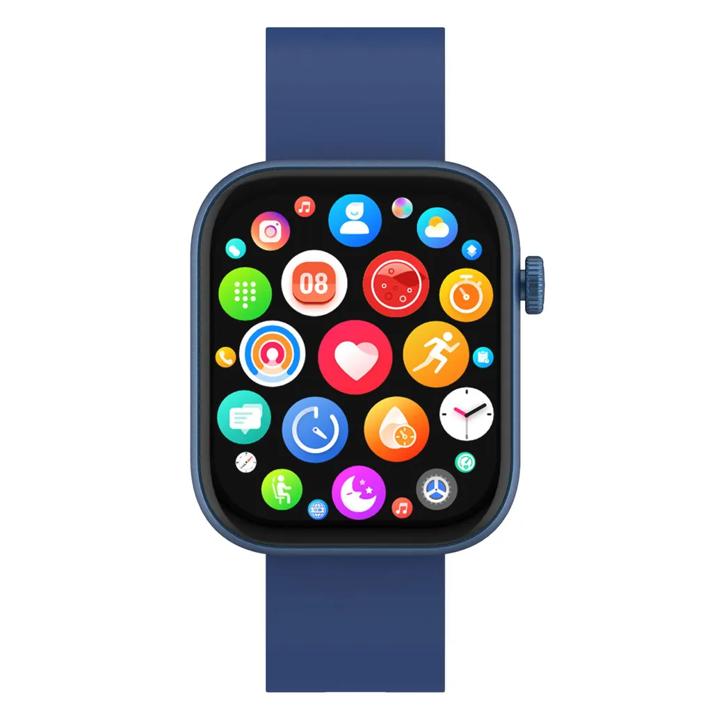 Montre connectée AMOLED Denver SWC-185BU avec appels Bluetooth - 5