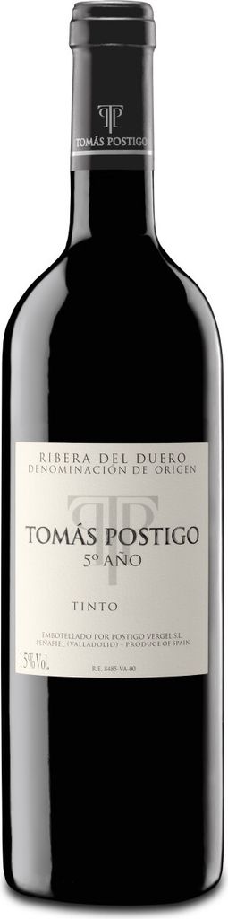 Tomás Postigo Crianza 5o Año 2021 Rotwein Spanien RIBERA DEL DUERO 75.00 cl 15.0 %