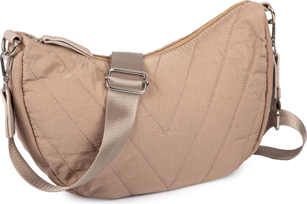 Jennifer Jones Leicht Damentasche Umhängetasche Klein Beige