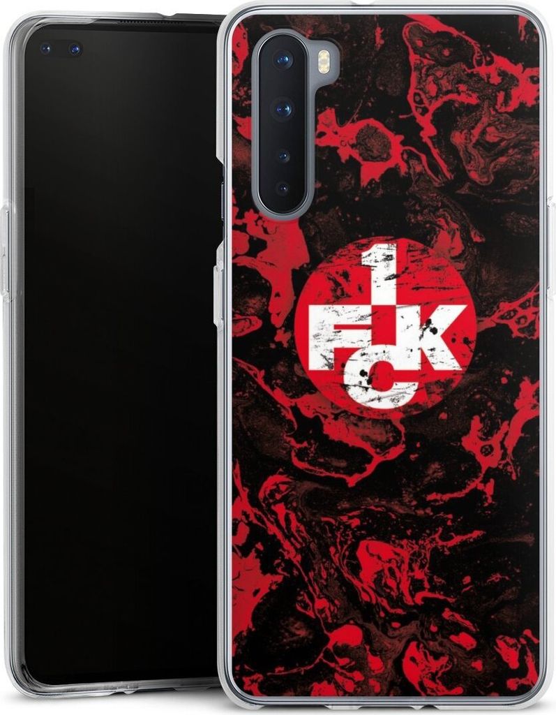 DeinDesign Handyhülle für OnePlus Nord Silikon Hülle Case Smartphone Schutzhülle 1. FC Kaiserslautern 1. FCK Logo