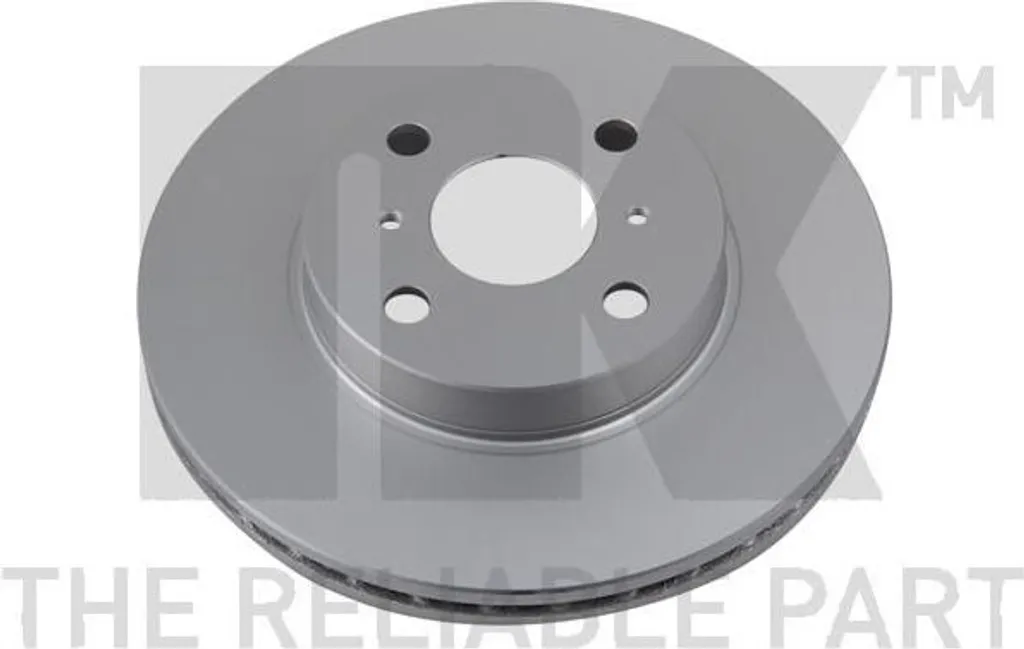 NK 2x Disques de Frein Avant pour Toyota Corolla E11 - Qualité OE 255mm