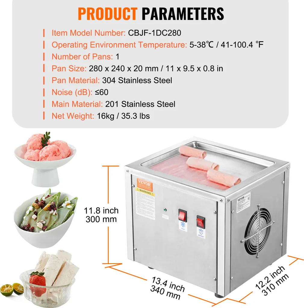 Machine à glace instantanée pour rouleaux parfaits sans attendre - 7