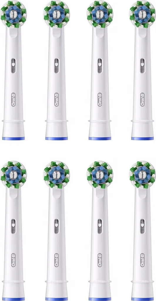 Brossettes CrossAction EB50-8 avec Technologie CleanMaximiser Pack 8