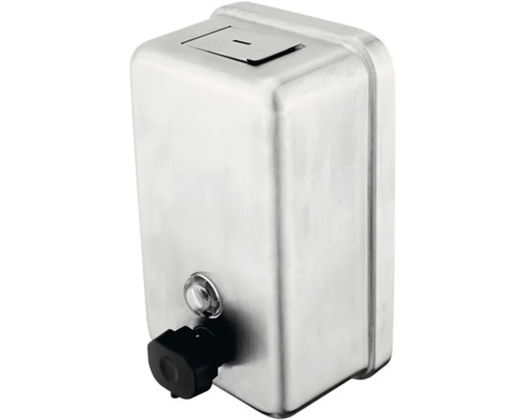 Distributeur de savon design Nimco HPM 8131-10 finition inox brossé
