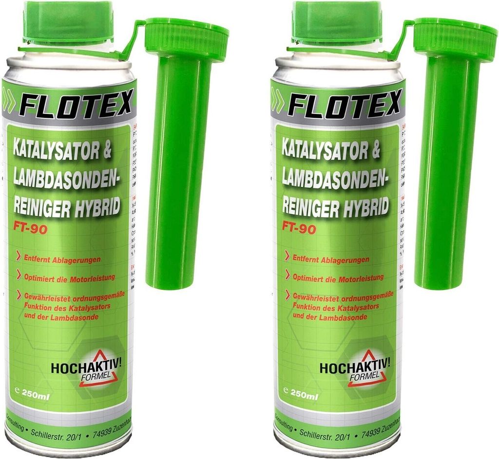 Flotex Katalysator & Lambdasondenreiniger Hybrid, 2 x 250ml Produktbild 