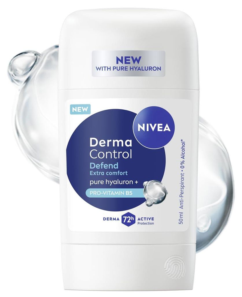 NIVEA Derma Control Defend Antitranspirant für Damen Stift Produktbild 