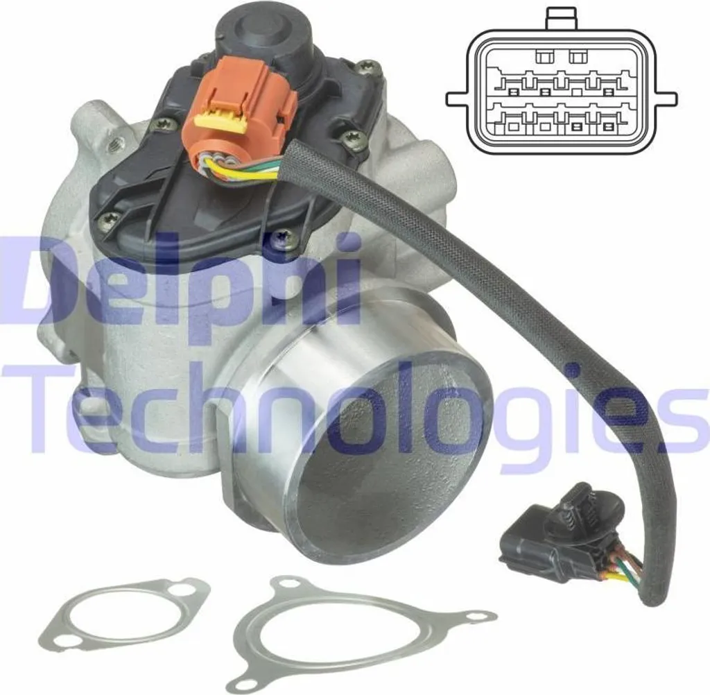 Vanne EGR Delphi anti-encrassement pour solutionner les pertes de gaz