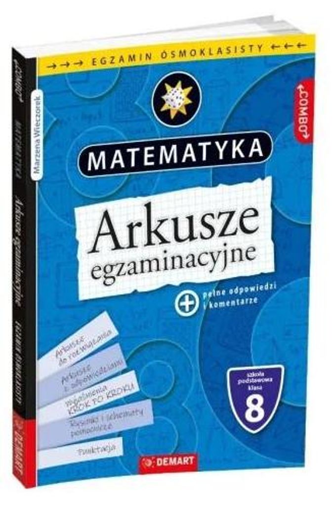 Mathe-Prüfungsbögen für Achtklässler – Marzena Wieczorek