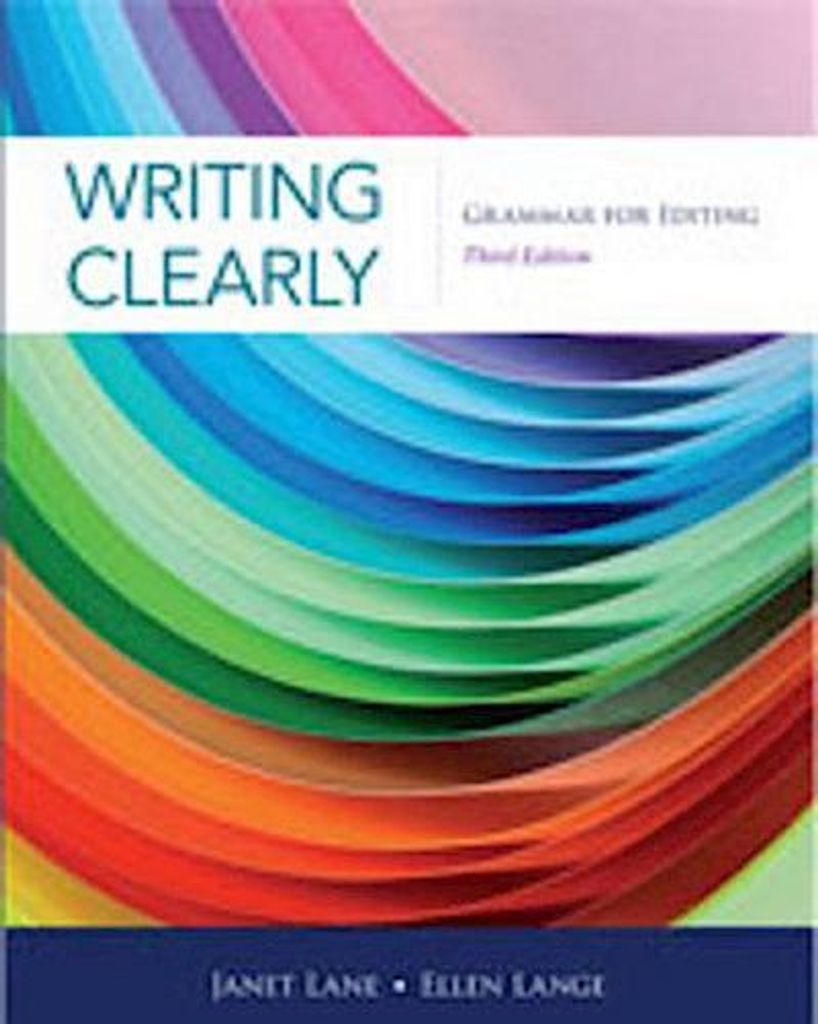 Writing Clearly Student Book – Lingua: Inglese