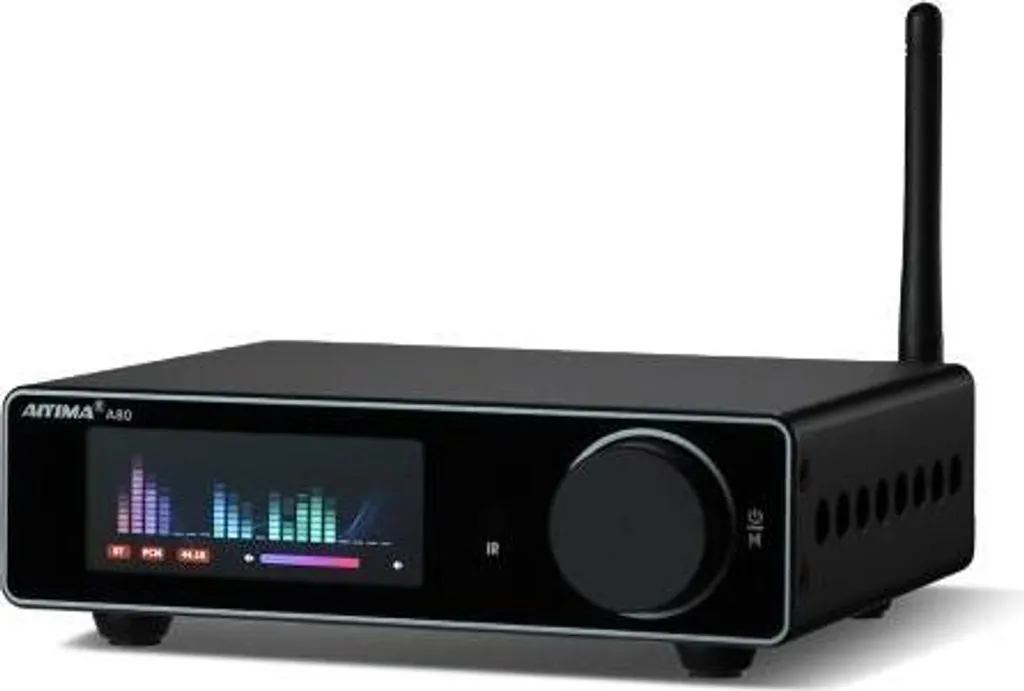 Amplificateur pour Enceintes Passives avec Bluetooth et Prise Murale UE