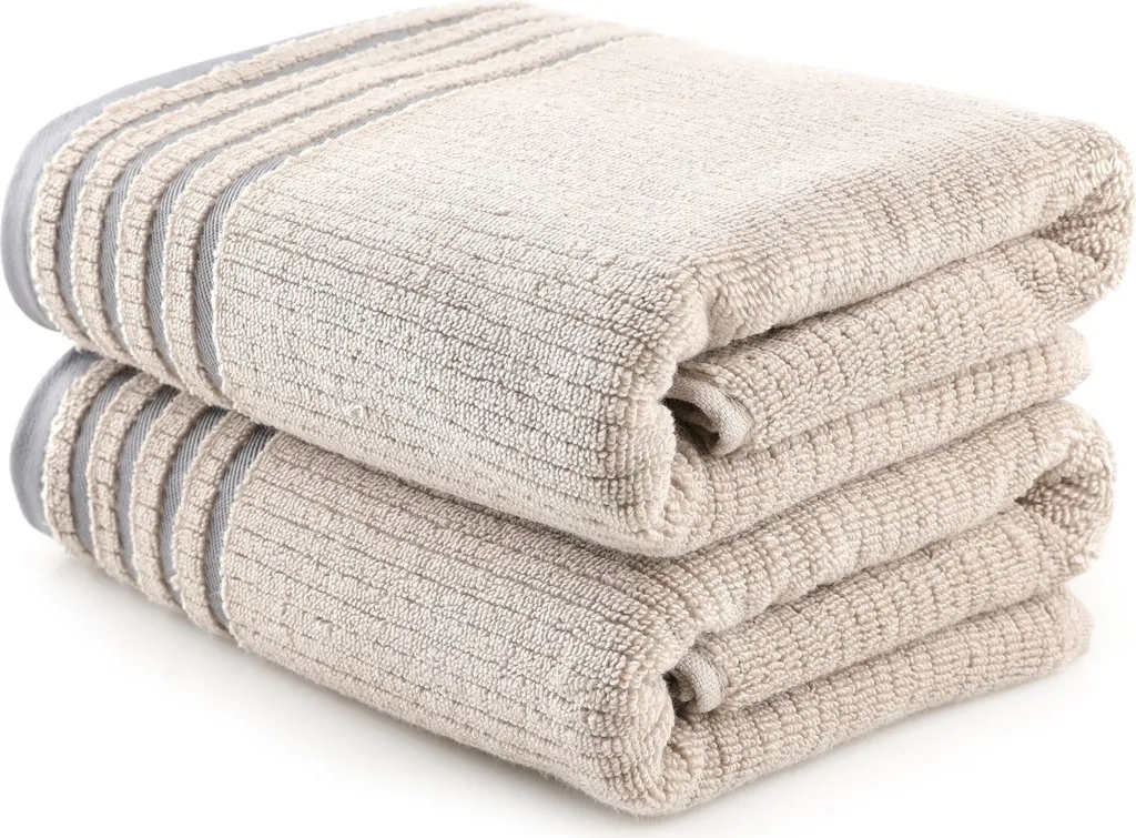 Set 2 Asciugamani 50x90 Mijolnir Mayra 100% Microcotone Assorbente