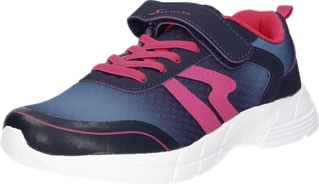 Sneakers Kinder-Sneaker-Kletter Blau-Pink, Farbe:blau, EU Größe:32