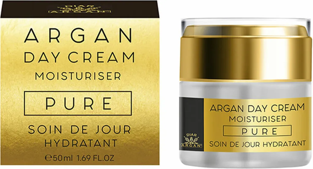 Diar Argan Crème de Jour Argan et Beurre de Karité Pure 50ml Hydratante