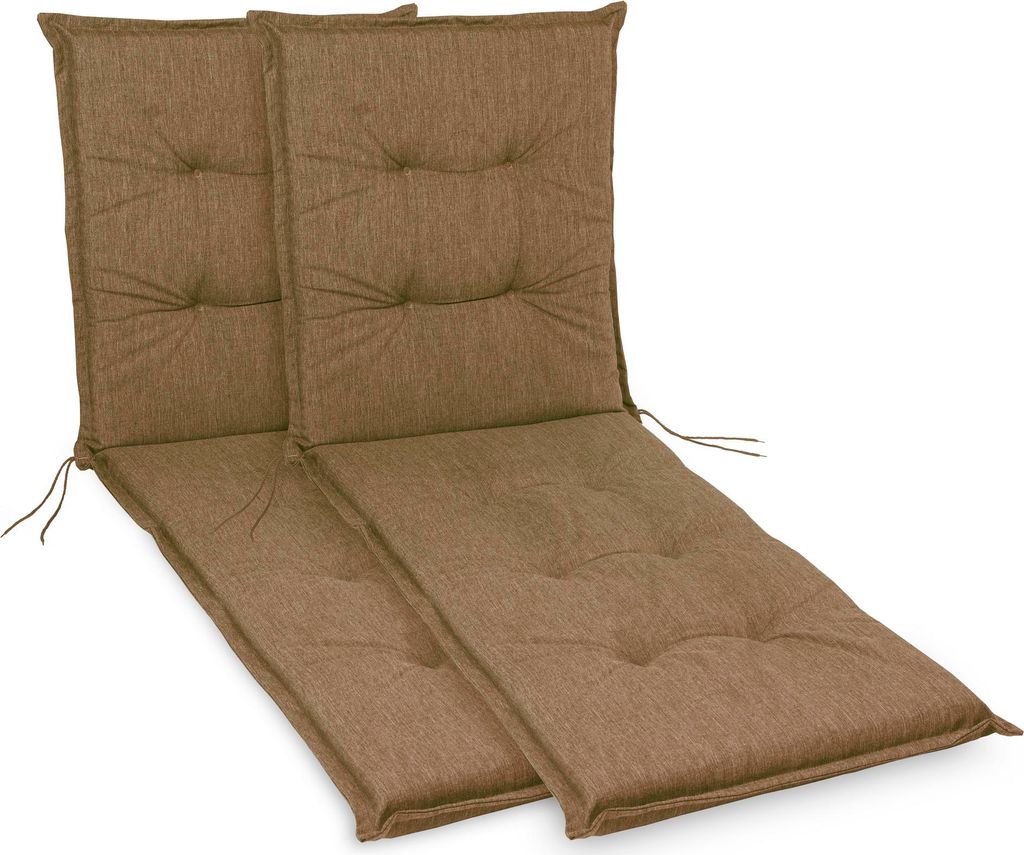 sunnypillow 2 Stück Liegenauflage 190 x 60  Auflage Polster Produktbild 