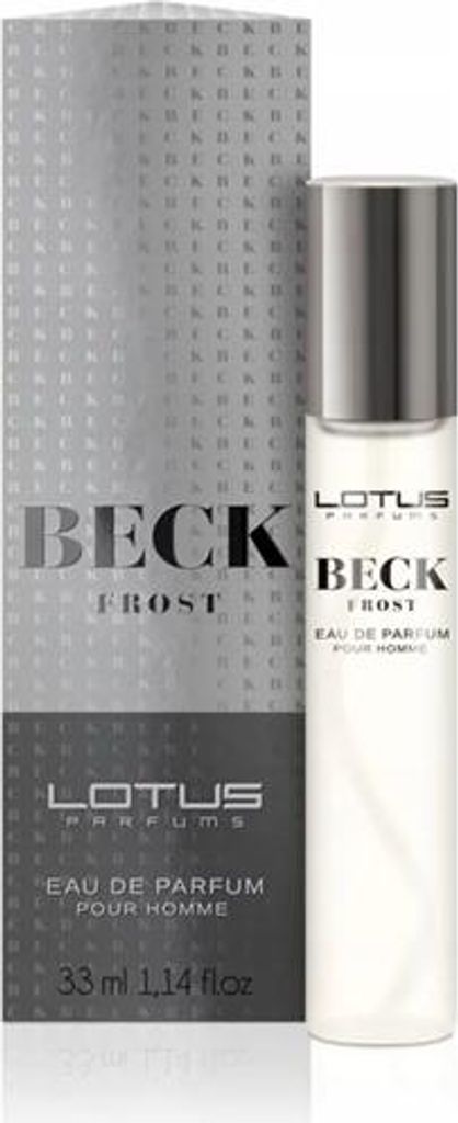 LOTUS PARFUMES 016 BECK Frost MAN, Eau de Parfum für Herren 33 ml