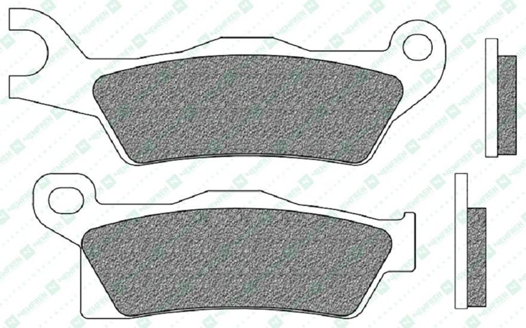 Bremsbelag Newfren FD0505SV1 (Satz pro Scheibe) Offroad ATV Sinter