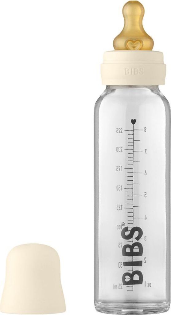Bibs Glas-Flasche Baby Bottle Complete 225 ml