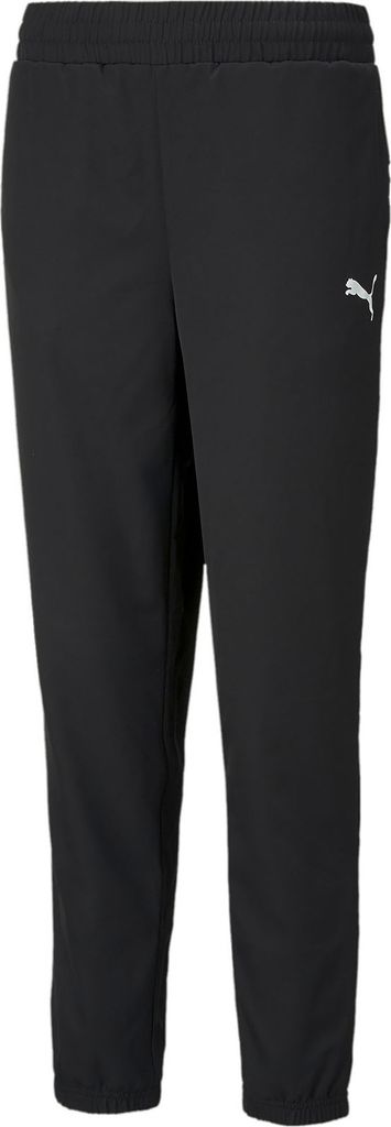 Puma Trainingshose Active Woven Pants Damen in Kurzgröße, Farbe:Schwarz, Größe:XL/S