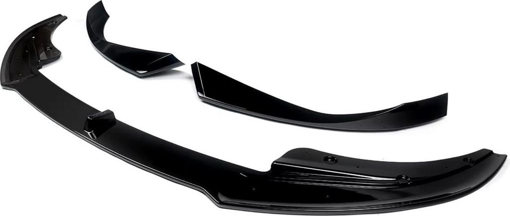 Vorderstoßstange Lip Spoiler Noviq – Glanz Schwarz – Für BMW 4 Serie G22/G23 M Sport (2021-2023) – Auto Zubehör