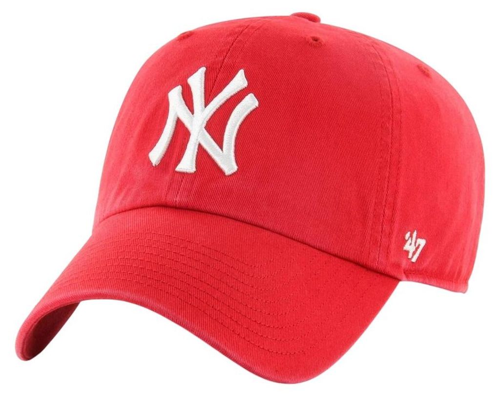 47 Brand Relaxed Fit Cap - MLB New York Yankees rot Zdjęcie produktu 