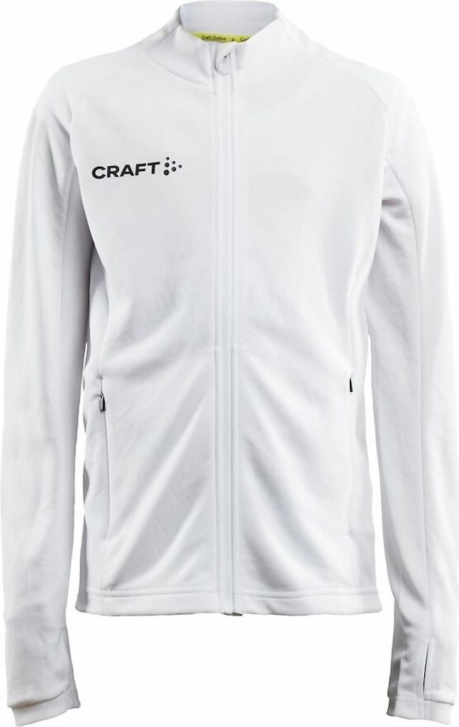 CRAFT Evolve Full Zip JR White 158/164