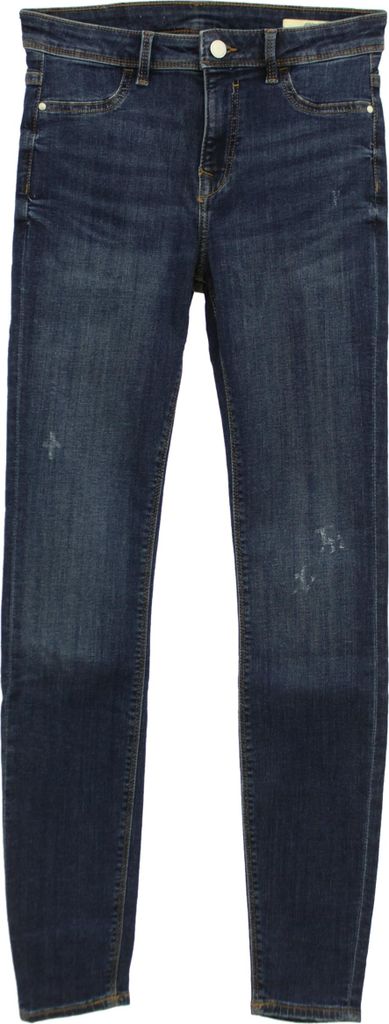 32987 EDC by Esprit, Mid Rise Jegging, Damen Jeans Hose, Stretchdenim, darkblue used, W 27 L 30