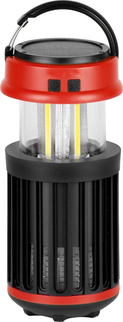 Lampe Strend Pro, gegen Insekten und Mücken, Camping, Solar, USB, UV+weiße LED, 15x8,60 cm