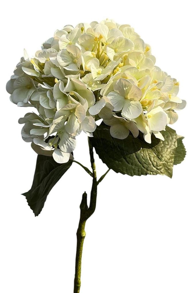 Hortensia real touch 75cm creme
