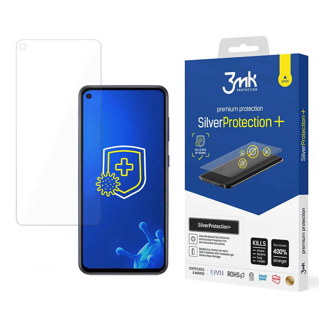 Pellicola 3mk SilverProtection+ per Samsung A60 | 400% Più Forte