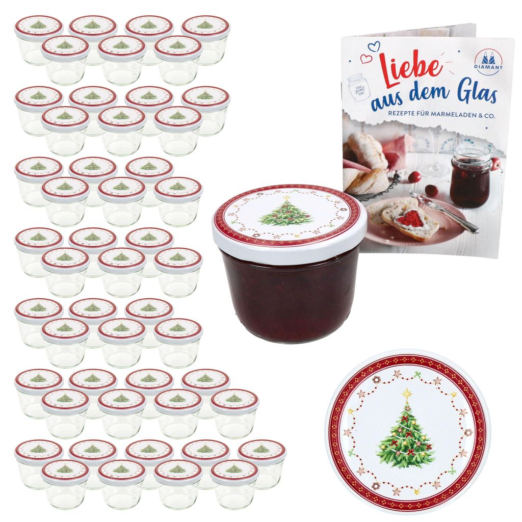 set di 50 tumbler 230ml vaso per conserve + coperchio TO 82 Immagine del prodotto 