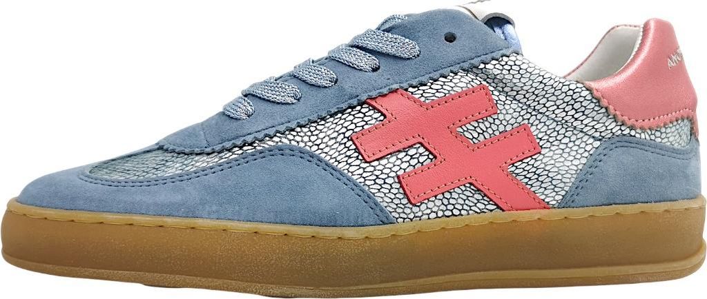 Another Trend sportlicher Schnürer Blau in Gr. 41