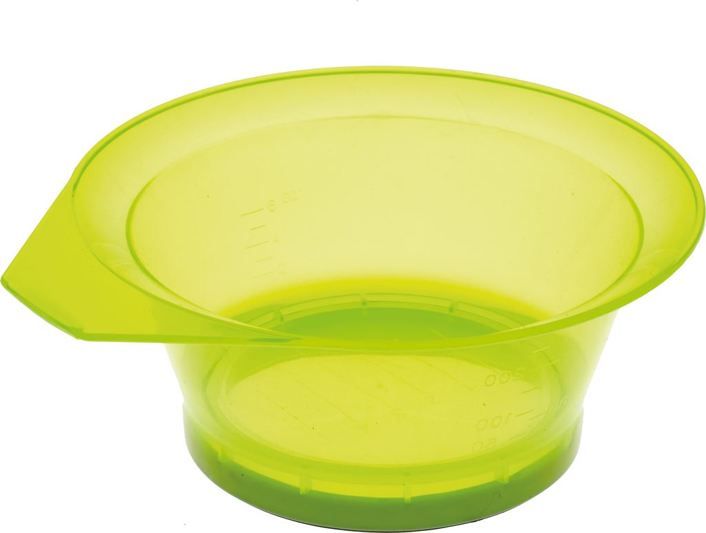 Comair Färbeschale – Transparent/schwarz, 200 Ml, Rutschfest Mit Griff