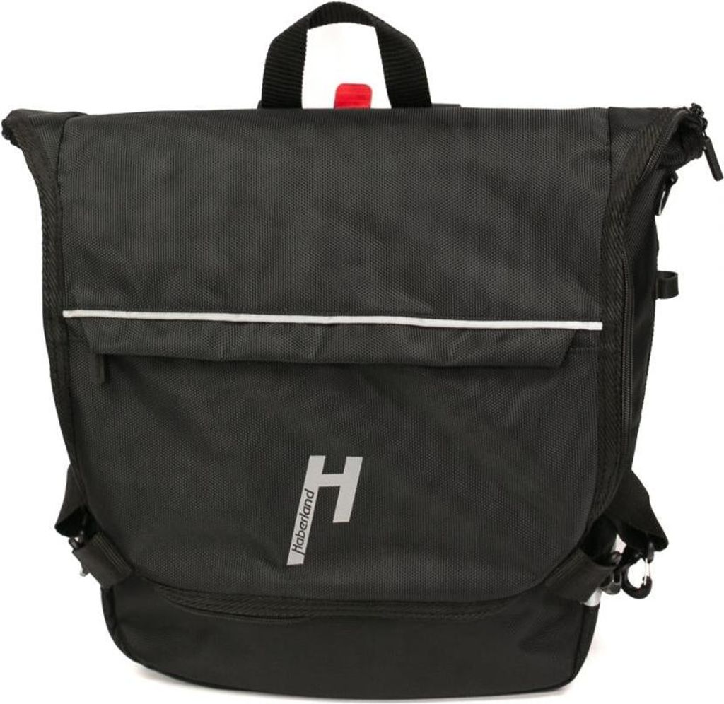 Haberland Bike-Rucksack Sporty schwarz/reflex - Produktbild 