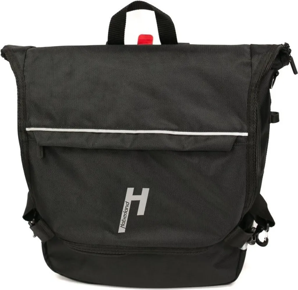 Sac à dos vélo Haberland Sporty noir réfléchissant polyvalent 20L