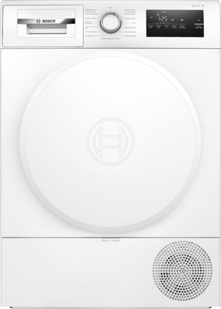 Bosch Serie 4 WTH83V04 Wärmepumpentrockner, 8 kg, Weiß