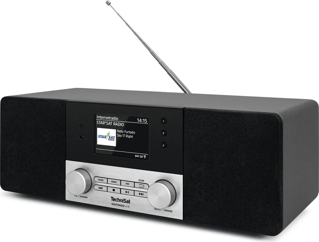 Radio de Salon Connectée TechniSat DIGITRADIO 4 IR Bluetooth et Wifi Noir - 7