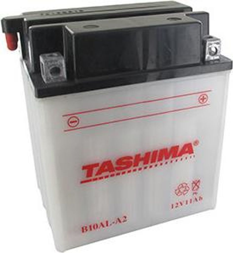 Aufgeladene Batterie 12V, 9Ah. L: 135, B: 75, H: 139mm, + rechts. Für Schneemobile, Jetskis, Quads, Motorräder und Roller (ohne Lieferung)