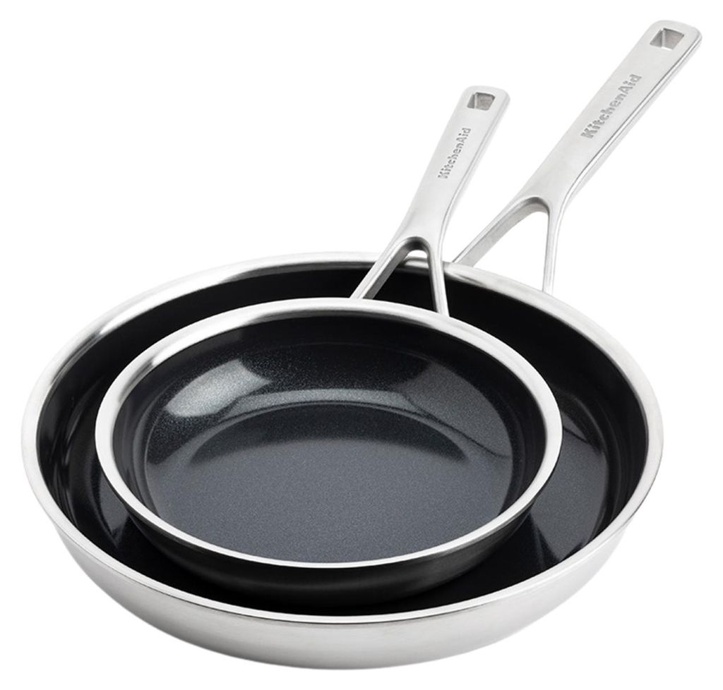 KitchenAid - Set di padelle in acciaio inox multistrato 20 Immagine del prodotto 