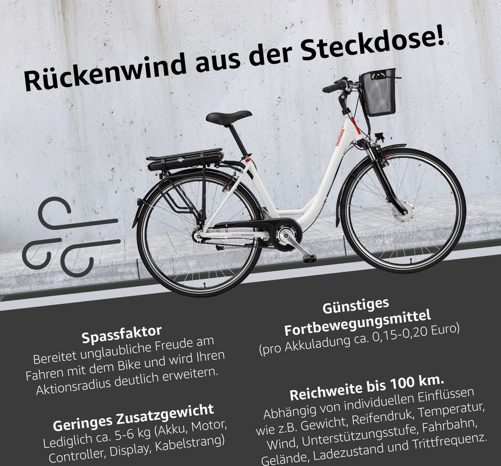 Telefunken City E-Bike für Damen und Herren | Produktbild 7