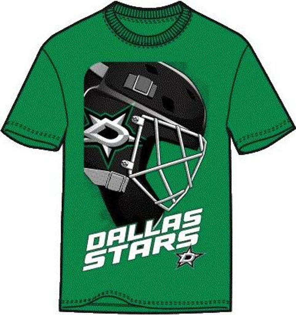 OUTERSTUFF Defender NHL Junior T-Shirt, Dallas Stars, Größe: M, Grün, 10-12 Jahre