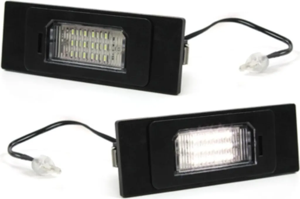 Éclairage de plaque LED pour BMW E63 E64 E81 E87 E85 E86 - Pack de 2