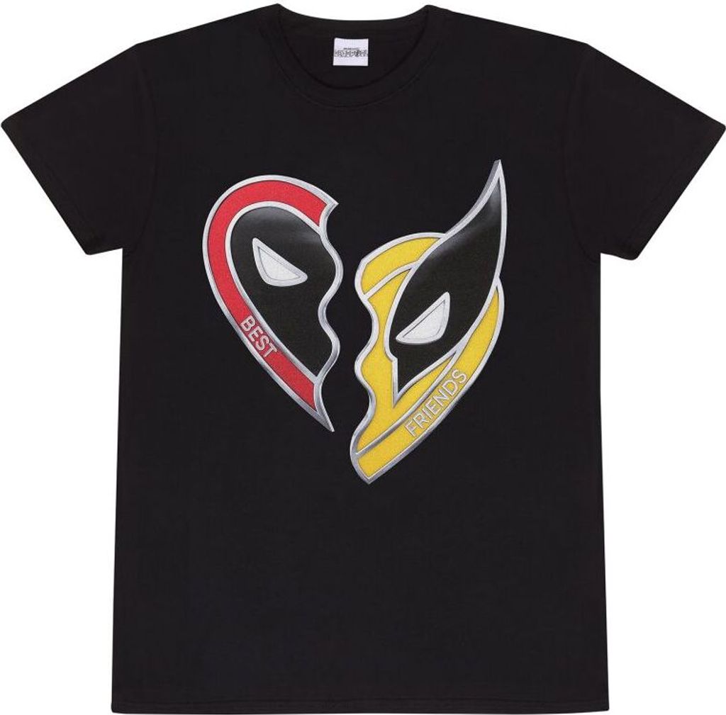 Deadpool 3 - Best Friends Black T-shirt - Größe M