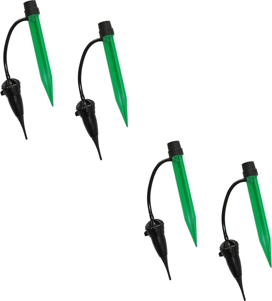 Novatool 4x Automatisches Bewässerungssystem Indoor - BEWÄSSERUNG BIS 30 TAGE - Tropfbewässerungssystem Urlaubsbewässerung Zimmerpflanzen - fü...