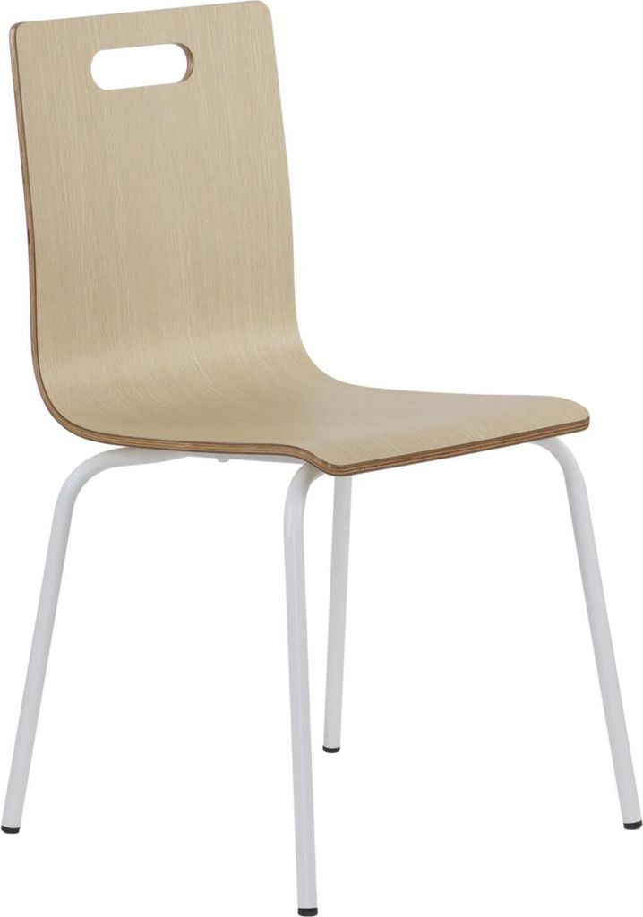 Chaise de conférence fixe WERDI A, dossier et assise en Image du produit 